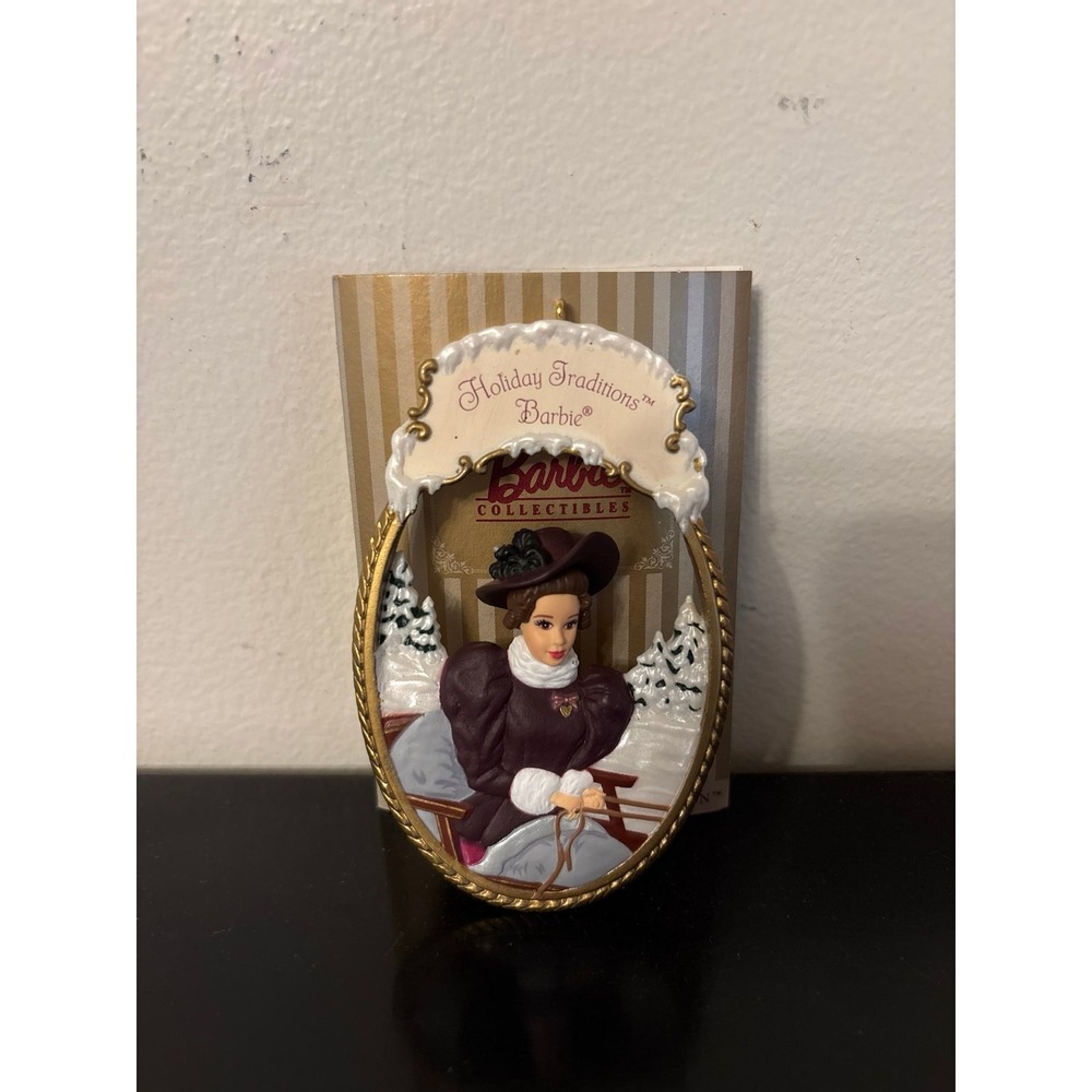 Vintage 1997 Mattel Barbie Collectibles Holiday Homecoming Collection Ornament